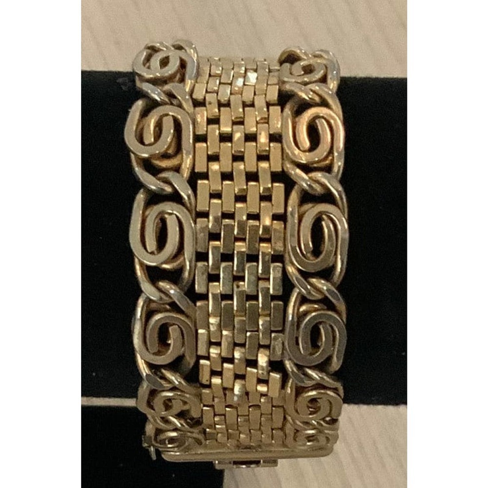 Vintage Marino Gold Tone Bracelet